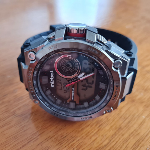 Reloj Mistral Gadw-1161 Sumergible 100m Natación Buceo