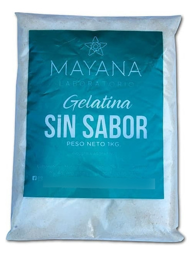 Gelatina Sin Sabor Mayana X 1kg 