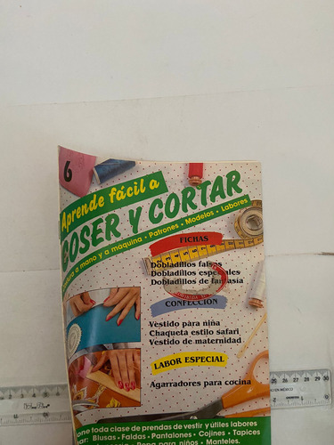 Revista Aprender Fácil A Coser Y Cortar No 6 (Usado)