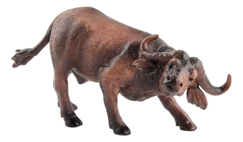Qianyuu Modelos De Búfalos Animais Estatuetas Escultura