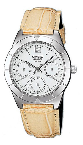 Reloj Casio Para Dama Análogoltp2069l -c/ Calendario- Mileus