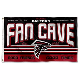 Banderín De Man Cave De Atlanta Falcons
