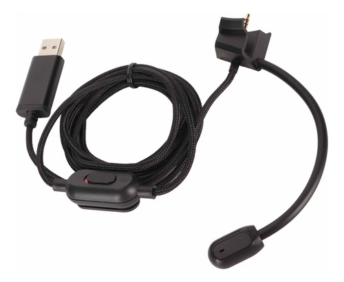 Cable Usb De Repuesto Para Auriculares Con Conector De 2,5 M