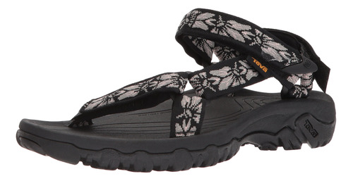 Teva W Hurricane 4 - Sandalias Deportivas Para Mujer, Negro,