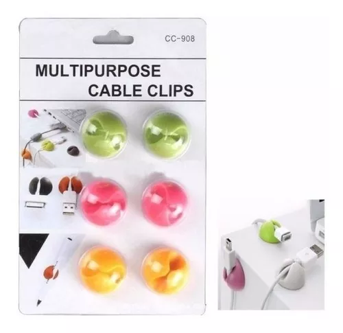 Clips Multipropósito Para Cables Cc-908