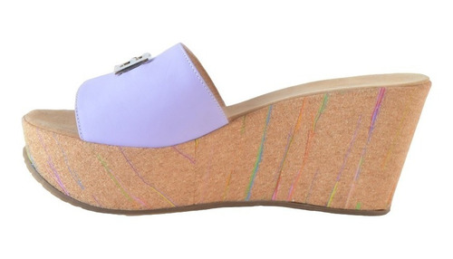 Zuecos Sandalias De Cuero De Mujer Demi - Ferraro