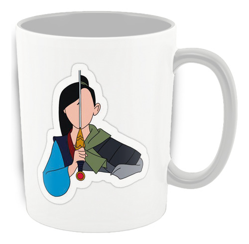 Taza De Cerámica - Mulan (elegi Tu Modelo) Mulan 004