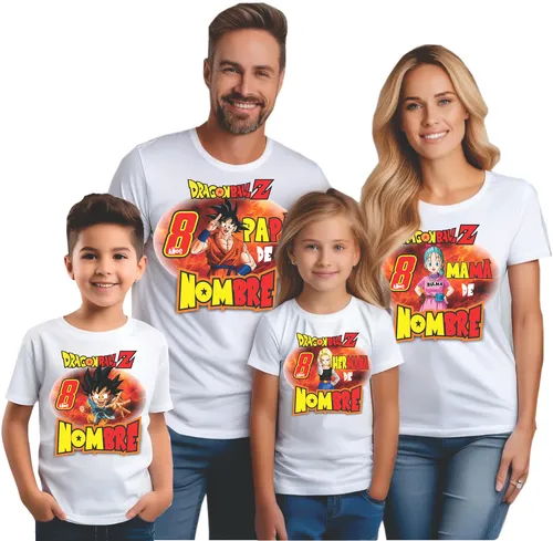 Camisetas personalizadas goku sale