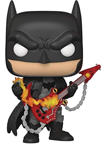 ¡pop! Dc Heroes: Death Metal Batman Con Guitarra