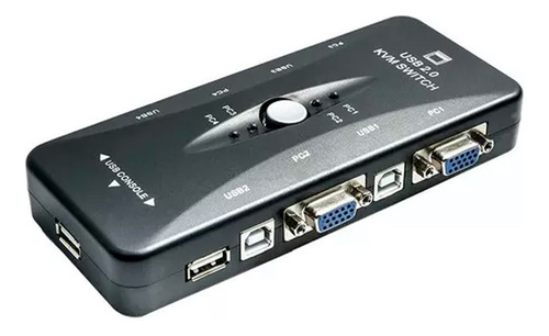 Switch Kvm Anera Kvm41ua De 4 Puertos Usb