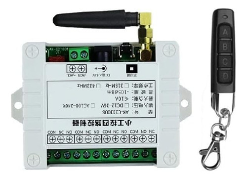 Inteligente Múltiple Dc 12v 24v 36v 10a 433 Mhz 4ch 4 Ch 4 C