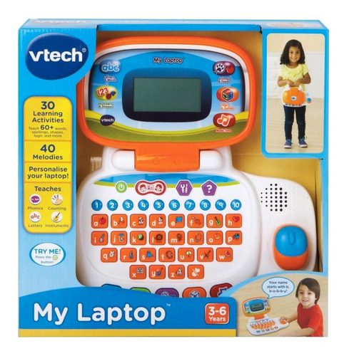 Imagen 3 de 3 de Laptop Para Niños Vtech