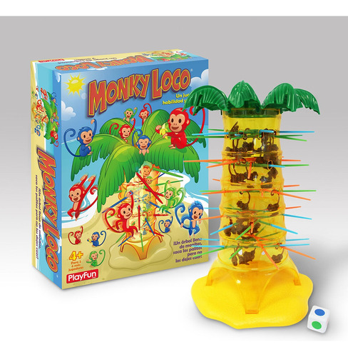 Monky Loco Juego De Habilidad Y Accion Ditoys Original