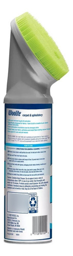 Woolite Espuma Limpiador Quita Manchas Alfombras Tapicería