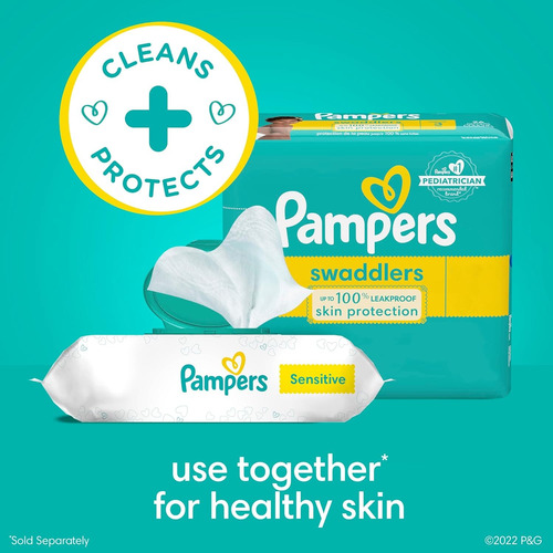 Toallas Humedas Pampers Sensitive Para Piel Sensible