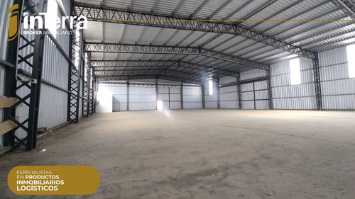 Alquiler Depósito Nave 600 M² A 15 Minutos Del Puerto De Montevideo. A Estrenar. Baño + Cocina. Seguridad Perimetral Con Cerca Eléctrica. Zona Habilitada