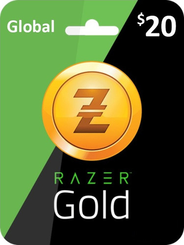 Tarjeta Razer Gold Gift Card Global $20 [ Codigo Digital]  