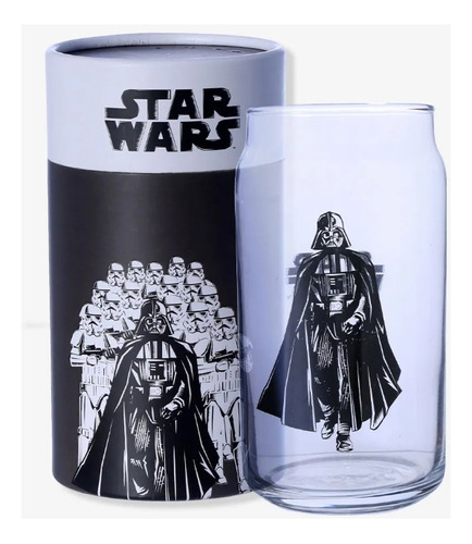 Copo Beer Glass Em Vidro Star Wars 450ml - Zona Criativa