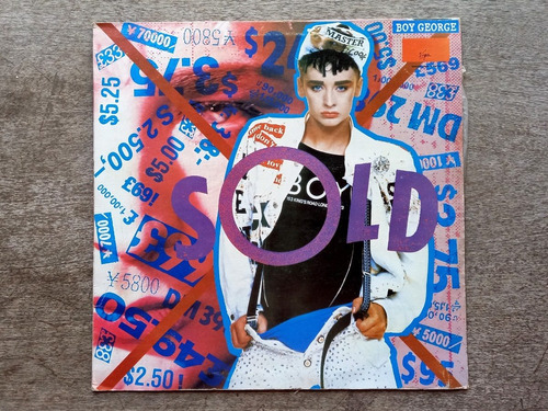 Disco Lp Boy George - Sold (1987) Culture Club R5