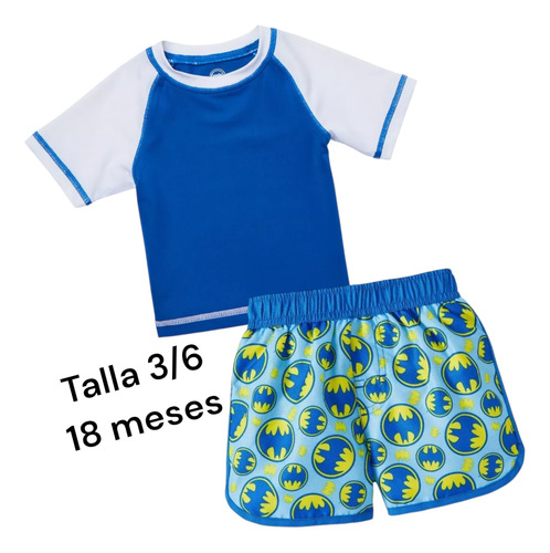 Conjunto De Traje De Baño Niño Batman