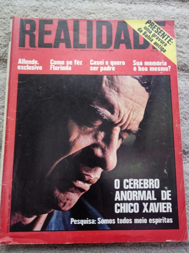 Revista Realidade Nº 68 -de 1971 . Politica Prop. Sumario