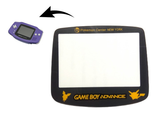 Cristal Frontal Vidrio Screen Compatible Con Gameboy Advance