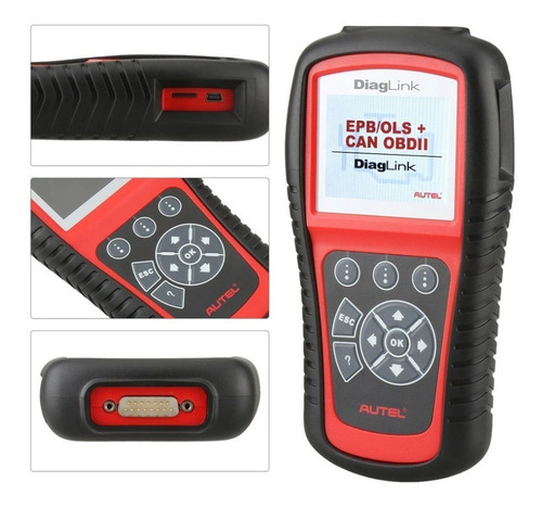 Imagem 2 de 7 de Scanner Obd2 Automotivo Autel Diaglink Epb/ols + Can Obd2