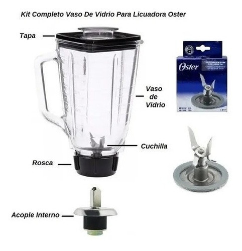 Kit De Licuadora Oster De Vidrio 