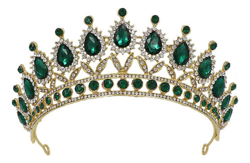 Tiaras Barrocas Con Forma De Corona De Princesa Para Niñas B