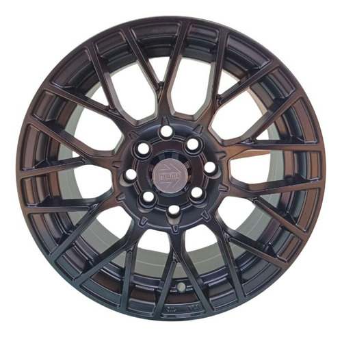 Juego De Llantas 14x6.5 4x100/4x114.3 Et25 Matt Black Ja115