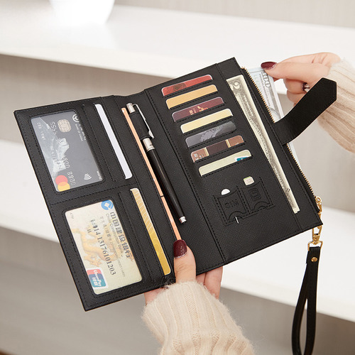 Bolsa Pasaporte Rfid Antimagnetica Con Cierre Y Hebilla