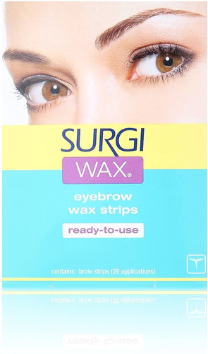 Surgi-wax Brow Shapers Para Tiras De Cejas, 28 (pack De 4)