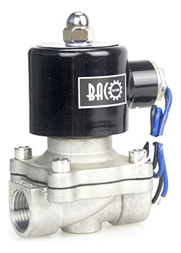 Bacoeng Valvula Solenoide Electrica De Acero Inoxidable Ac11