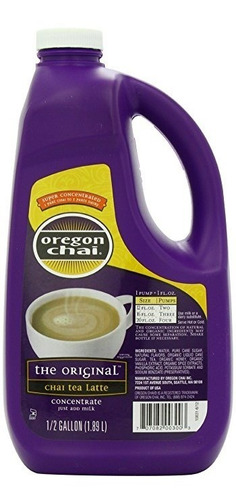 Oregon Chai Original Té Chai Latte Concentrado, 64 Onza Jug