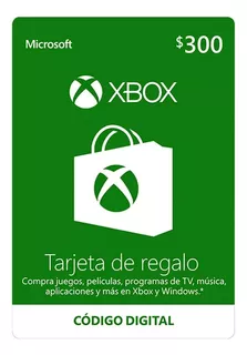 Tarjeta De Xbox 300