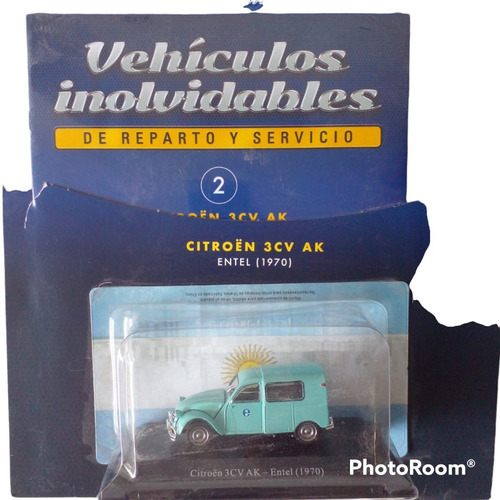 Revista + Auto Inolvidable De Reparto Y Servicio Citroen 3cv