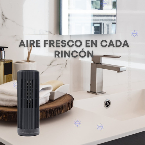 Imagen 6 de 8 de Purificador De Aire Dual: Ioniza El Aire + Genera Ozono