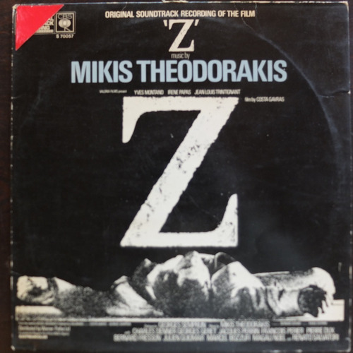 Vinilo  Mikis Theodorakis  Z  Original Soudtrack Bte22