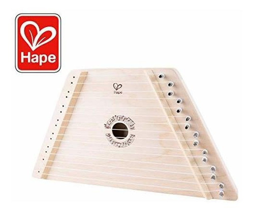 Award Winning Hape Happy Harp Kid's Wooden Musical Instrumen