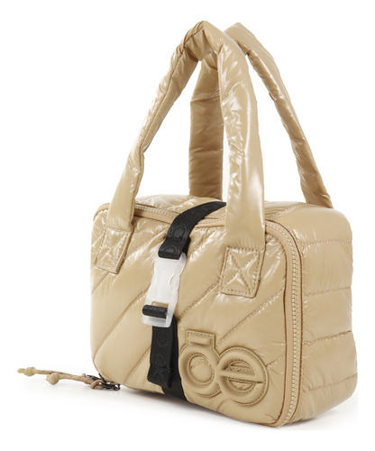 Neceser Cloe Unisex De Viaje Acolchado Color Marrón claro