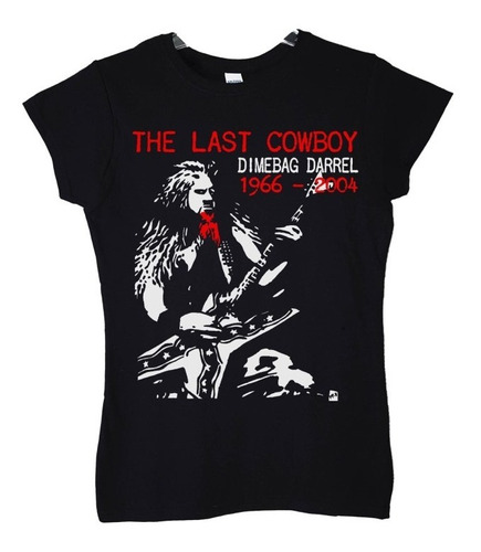 Polera Mujer Pantera Dimebag Darrel The La Metal Abominatron