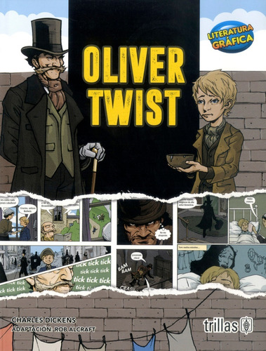 Comic Literatura Grafica Oliver Twist Editorial Trillas