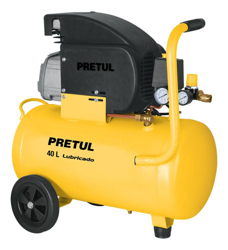 Compresor, 40 L, 3 Hp (potencia Máxima ) 127 V, Pretul 23066