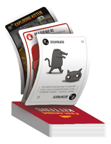 Zombie Kittens Juego De Mesa Español Serie Exploding Kittens