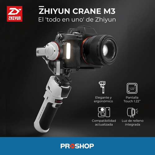 Estabilizador Gimbal Zhiyun Crane M3 Pro Camara Celular