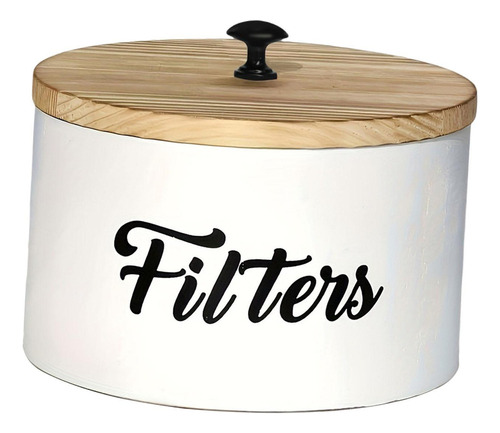 Soporte Para Filtro De Café De Granja, De Cocina Con Tapa