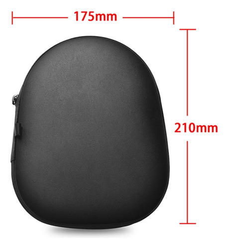 Bolsa De Almacenamiento De Auriculares Negra Para Bose Nc700