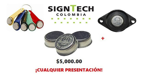 Ibutton + Sujetador Plástico