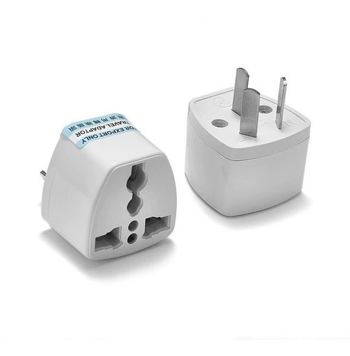 Imagen 4 de 4 de Adaptador Enchufes Universal Viajero Reforzado X Mayor X 10unidades, Mania-electronic