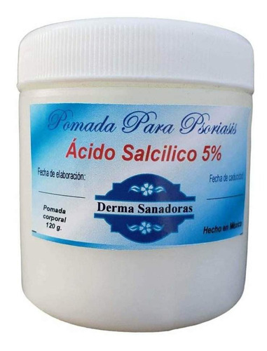 Pomada Psoriasis 120g Ácido Salcilico 5%